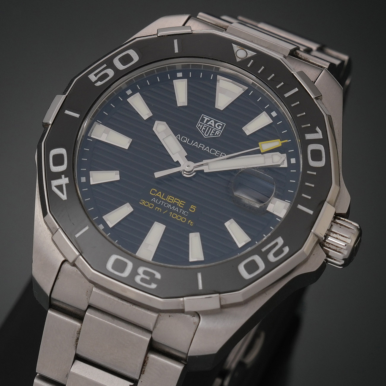 TAG HEUER(USED)태그호이어 아쿠아레이서 300M WAY201A